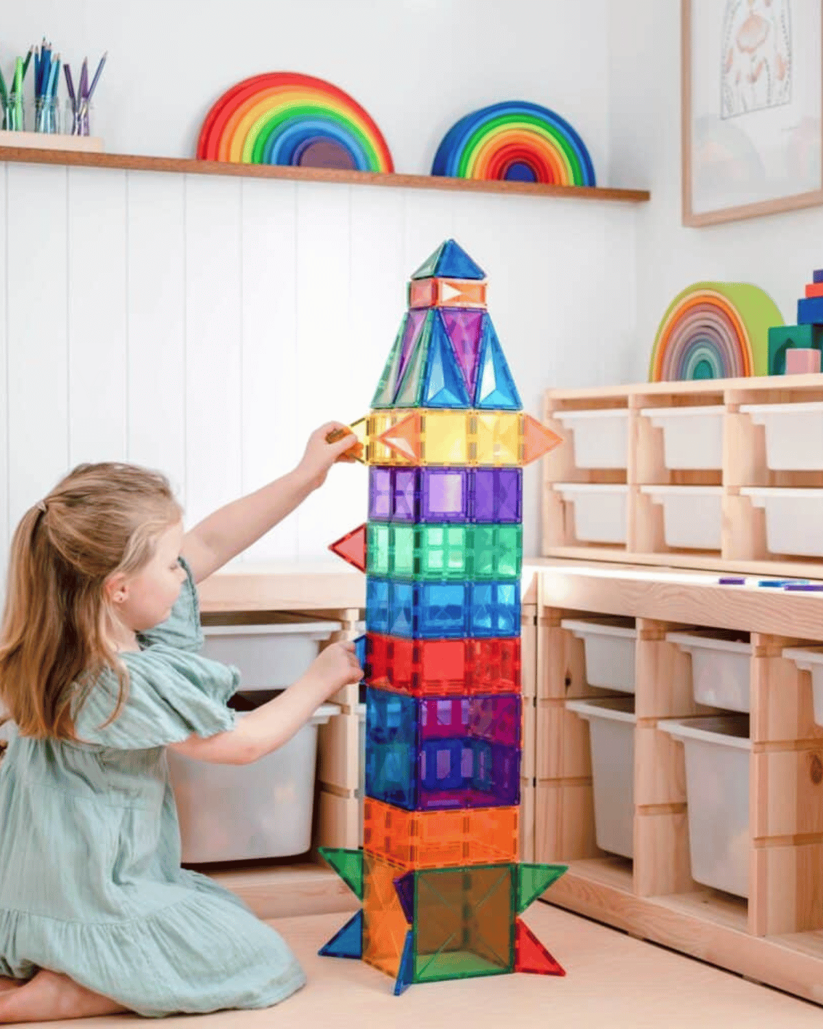 Connetix Rainbow Creative Pack 102 pc