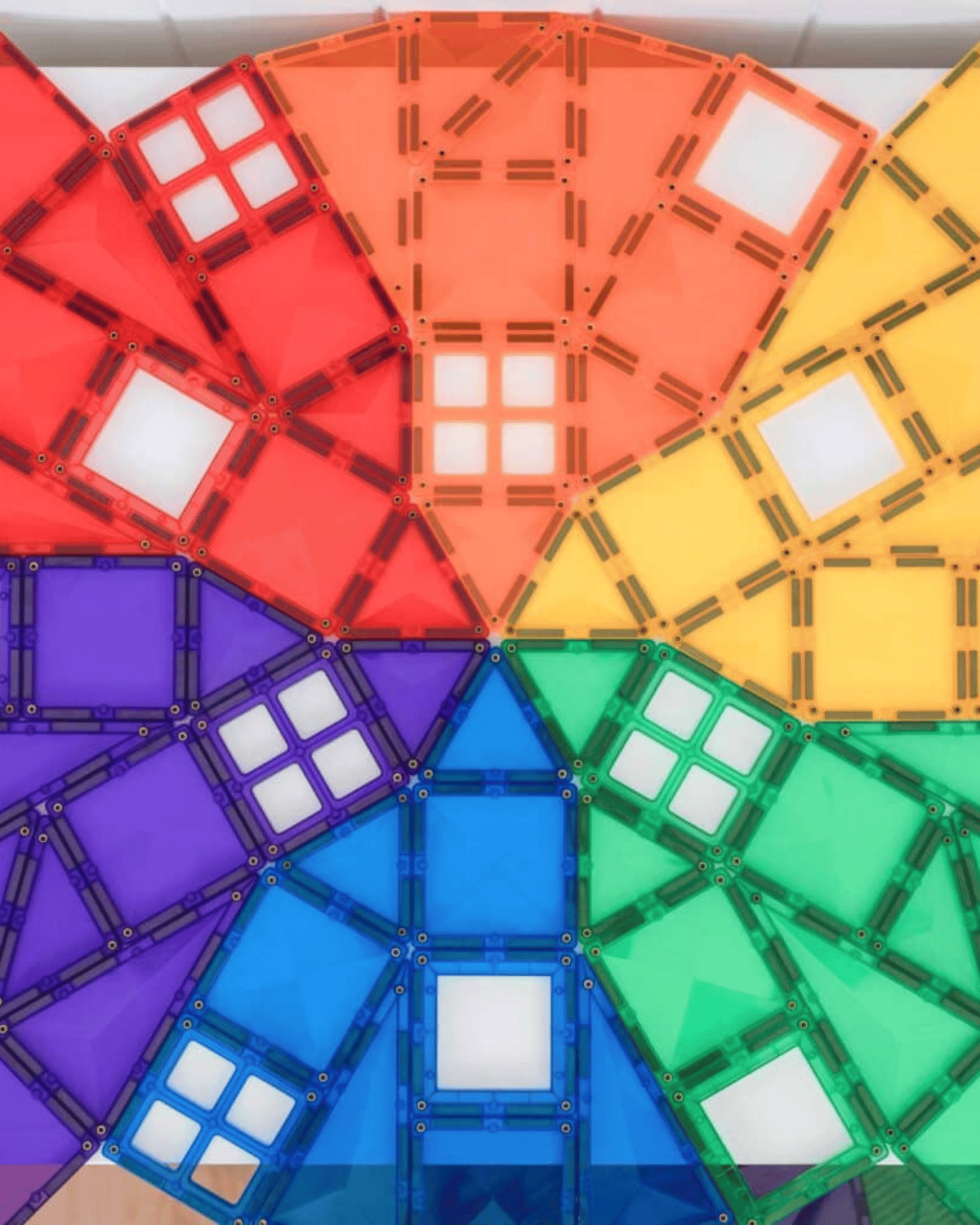 Connetix Rainbow Creative Pack 102 pc