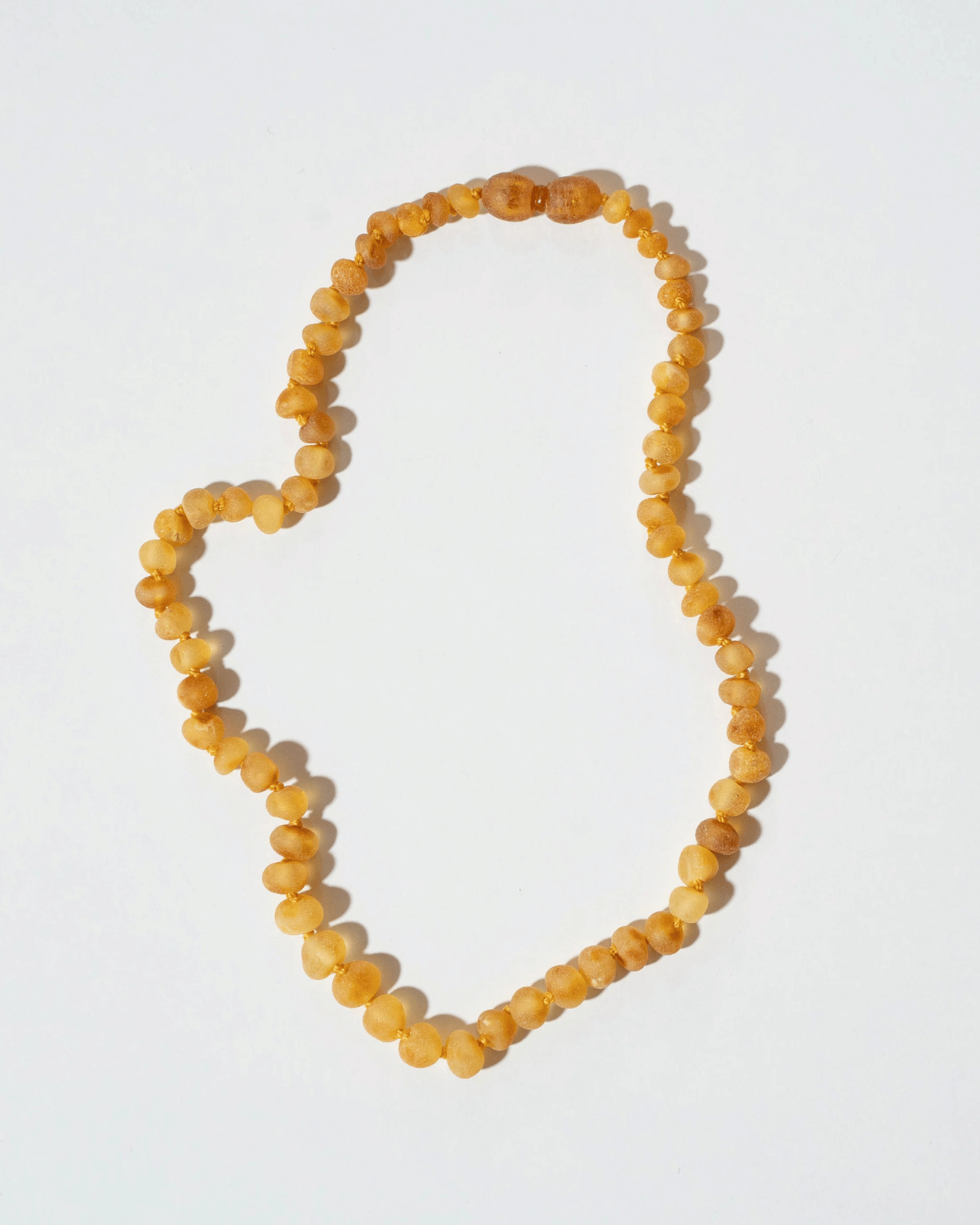 Raw Honey - Baltic Amber Teething Necklace by Nirrimis