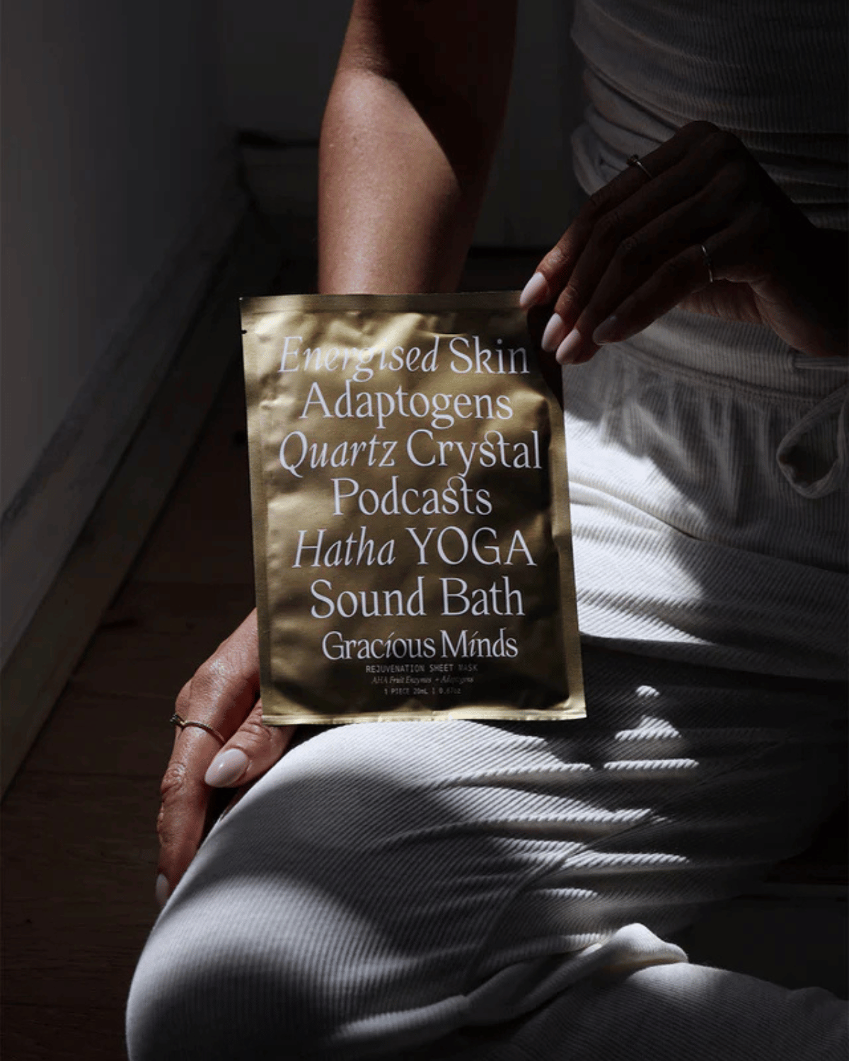 Gracious Minds - Rejuvenation (Exfoliate) Sheet Face Mask