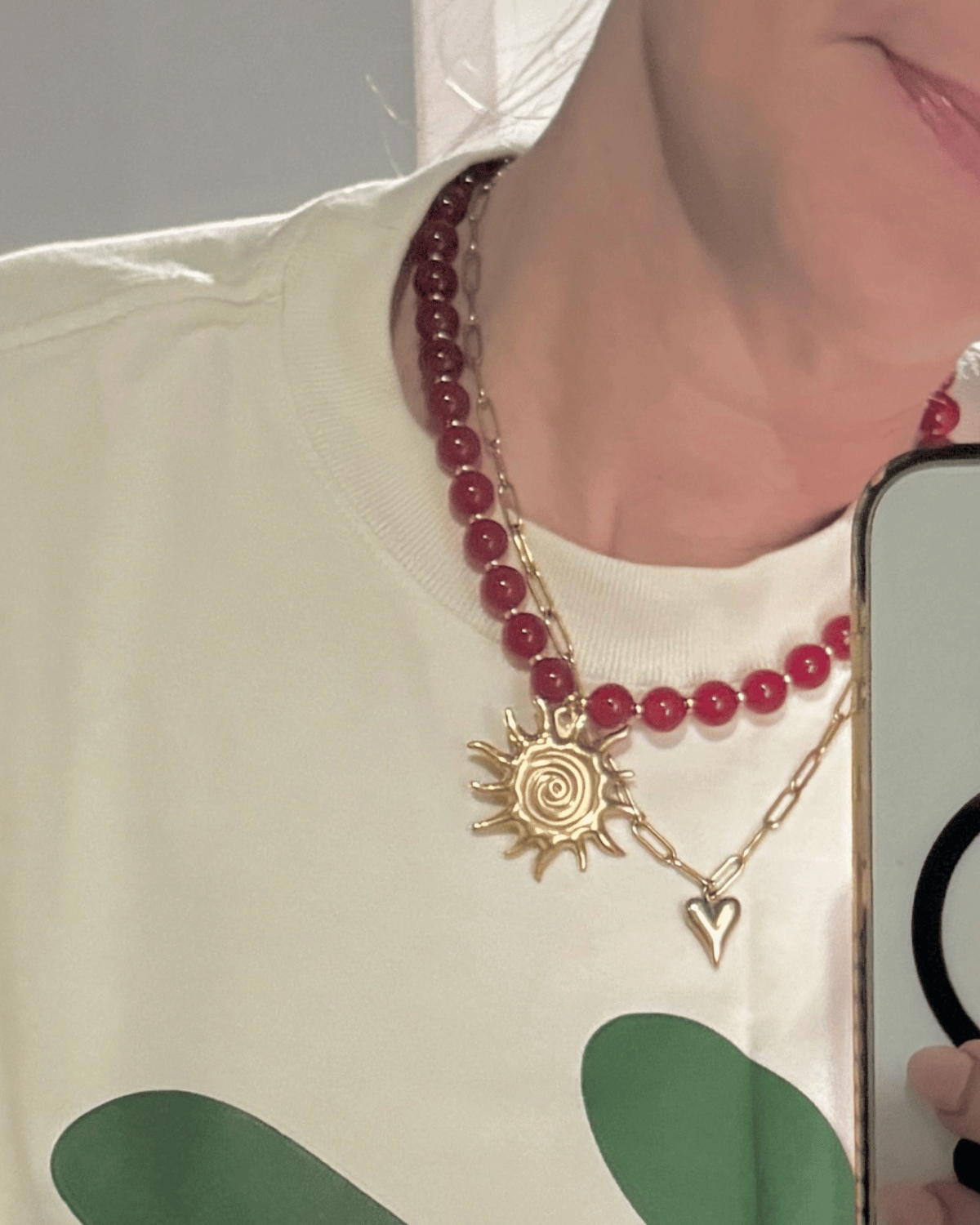 Safari Stone Necklace Luna Foundling