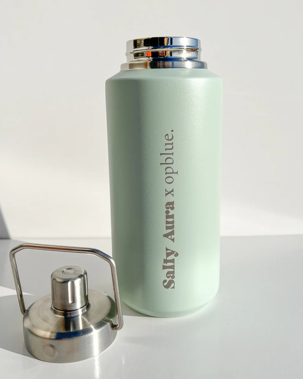 Sage 950ml Insulated Bottle by Salty Aura