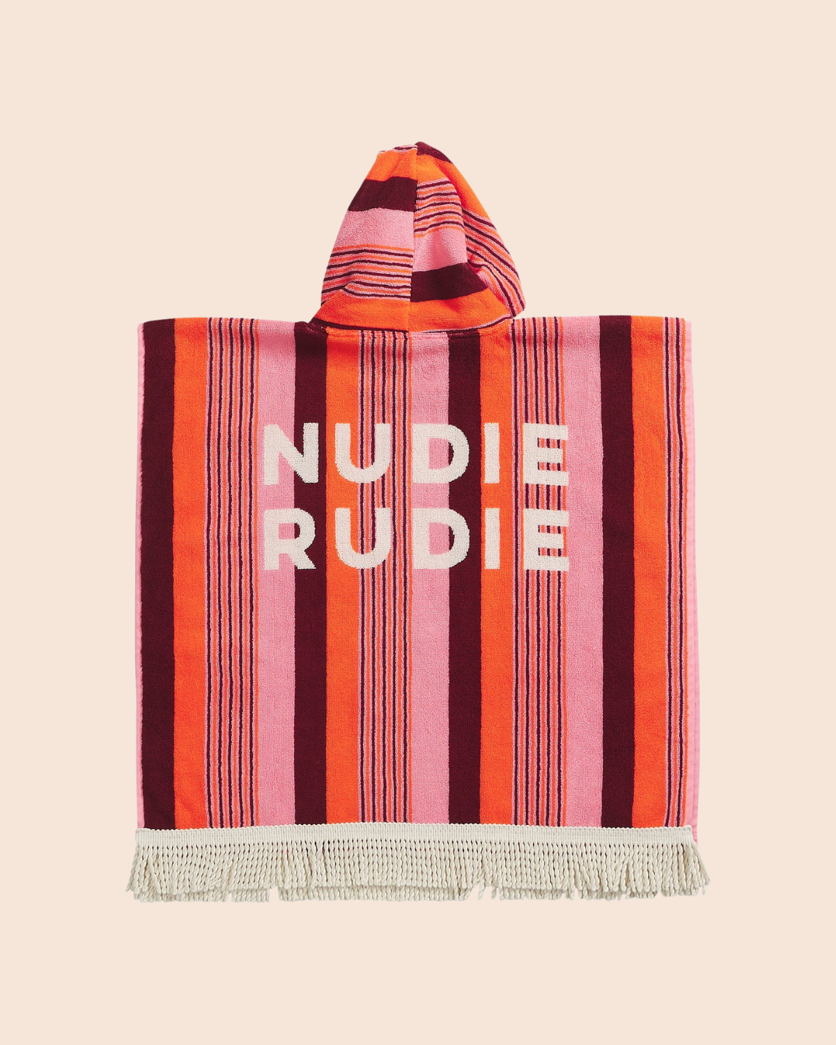 June Nudie Hooded Towel - Dahlia by Sage x Clare