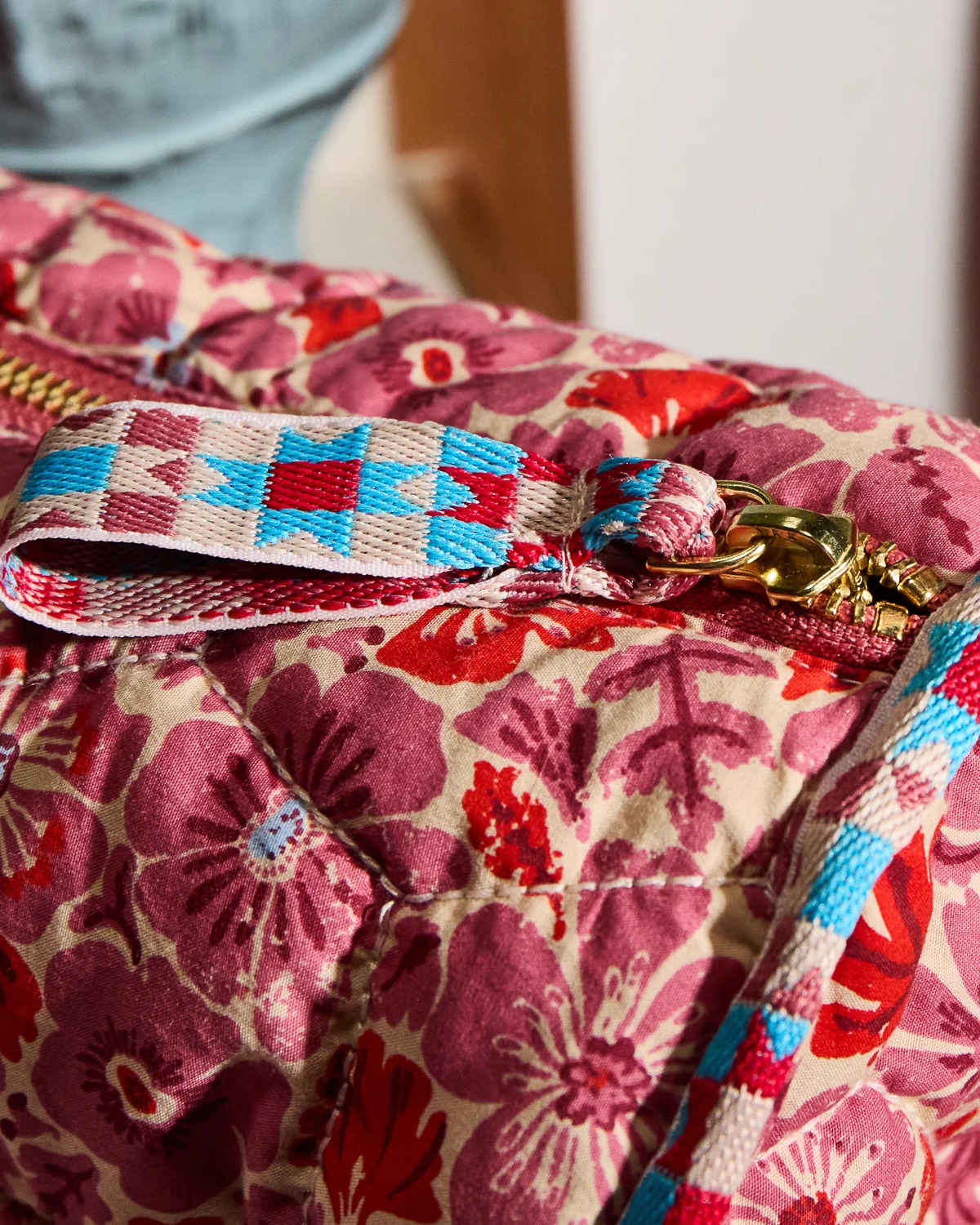 Magnolia Makeup Bag - Poppy by Sage x Clare