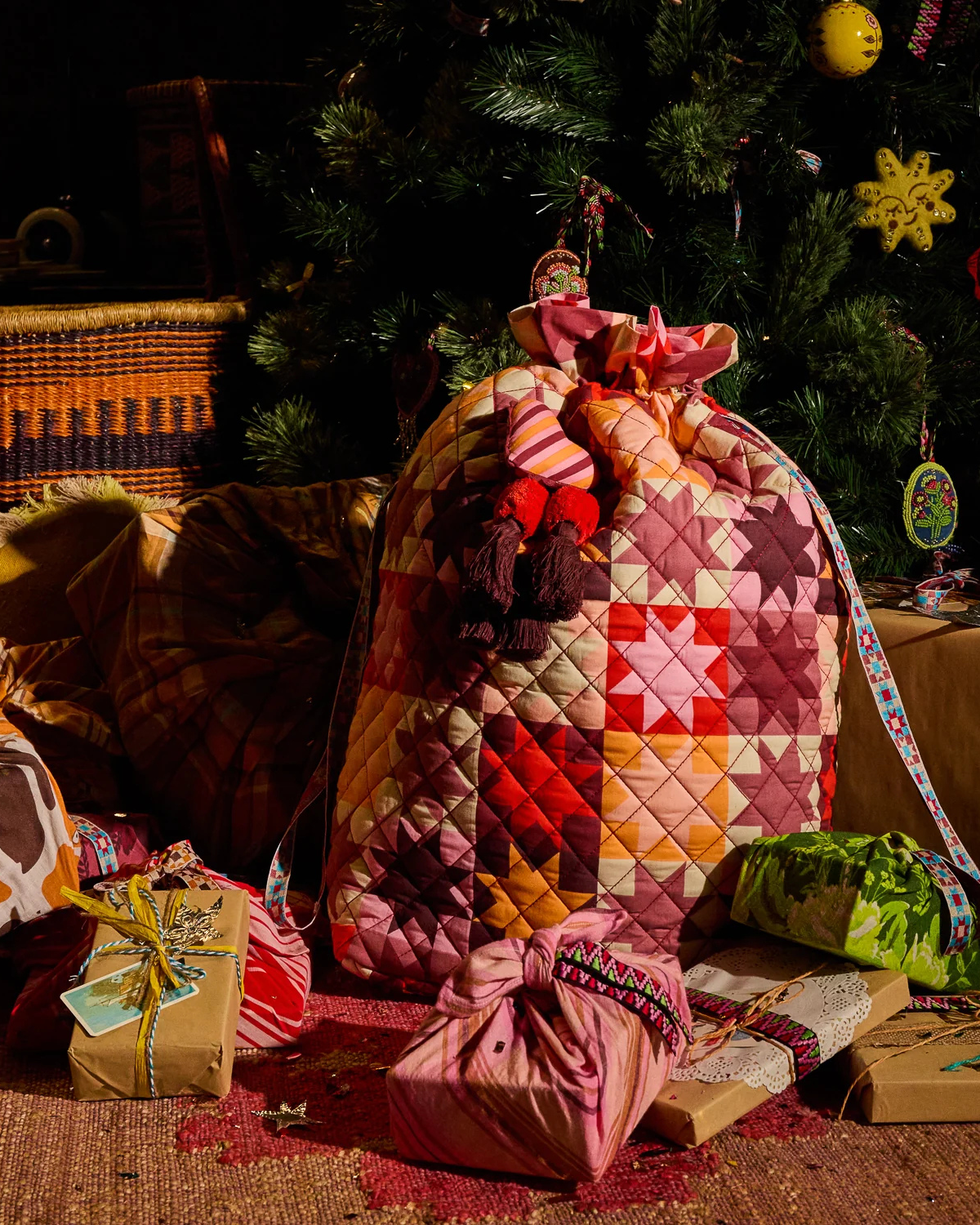 Matilda Santa Sack - Poppy by Sage x Clare