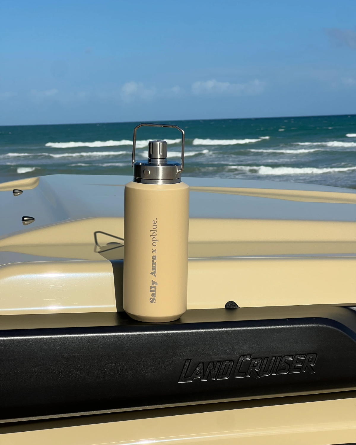 Sandy Taupe 950ml Insulated Bottle
