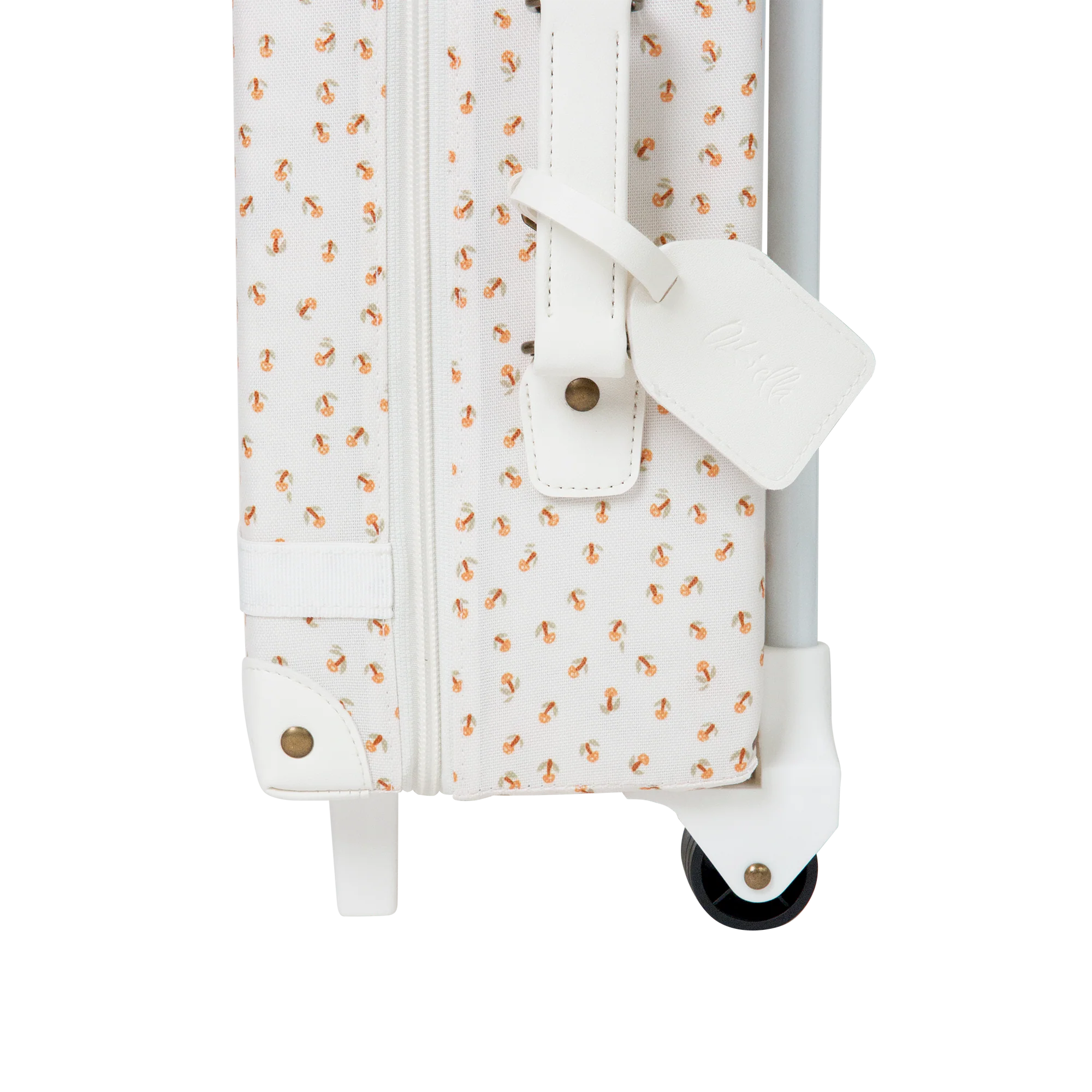 Kids Size Suitcase - See-Ya Suitcase by Olli Ella in Leafed Mushroom