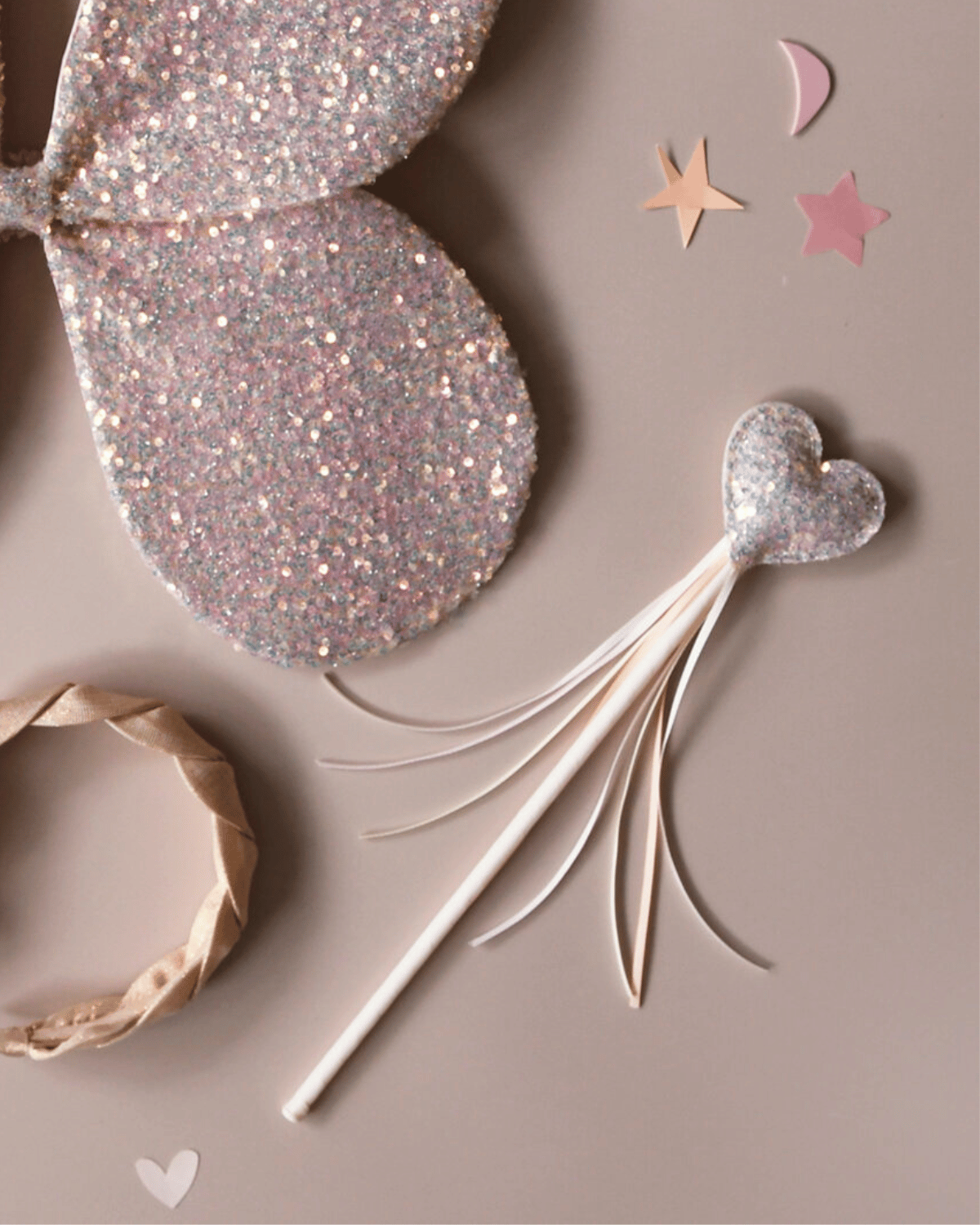 Sequin Heart Wand by Rockahula Kids