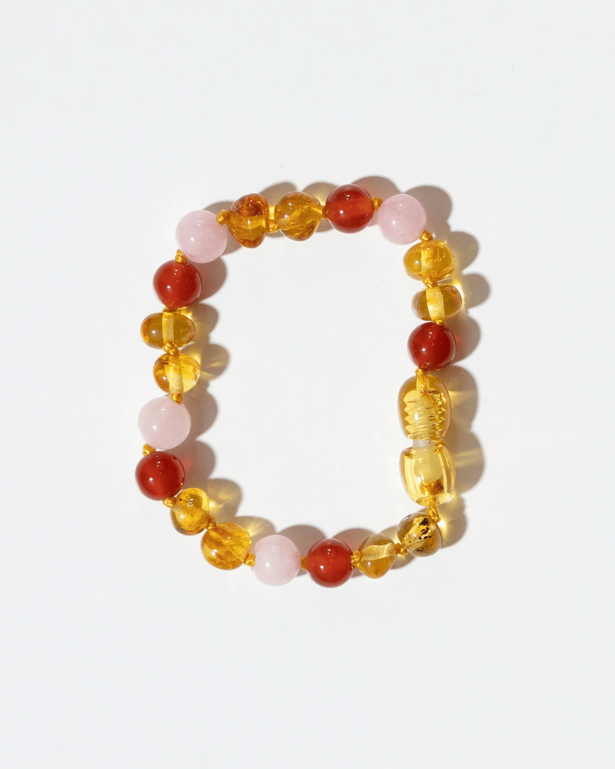 Sofie - Baltic Amber Baby Bracelet by Nirrimis