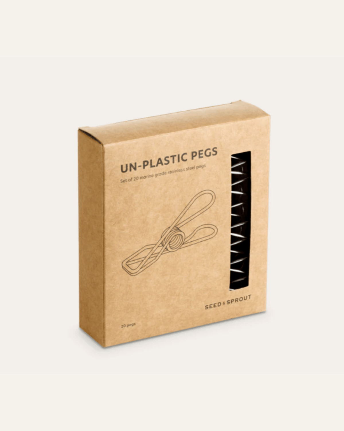 Seed & Sprout Stainless Steel Pegs (20pk)