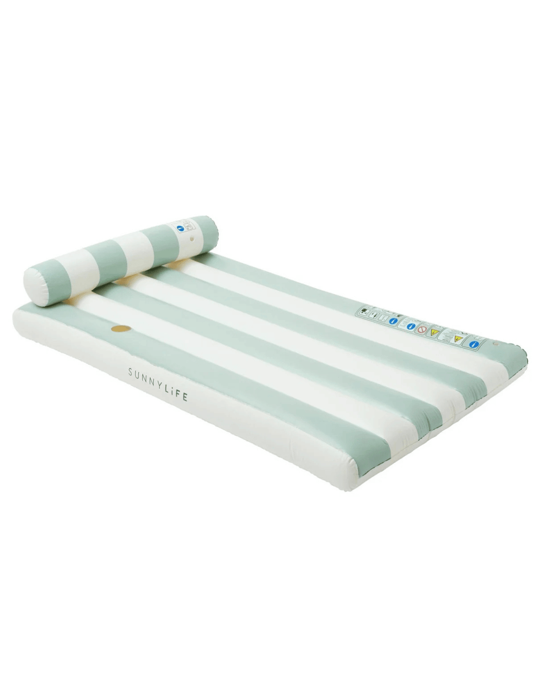 The Green Stripe Luxe Lilo Float by SUNNYLiFE 🏖️