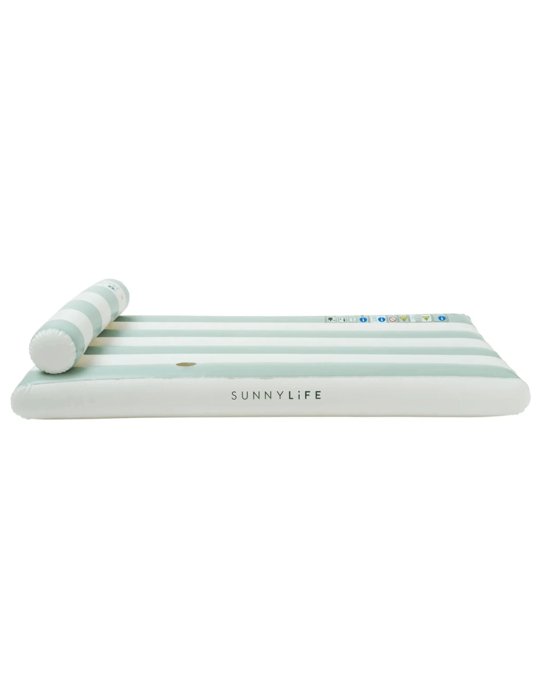 Luxe Lilo - Green Stripe