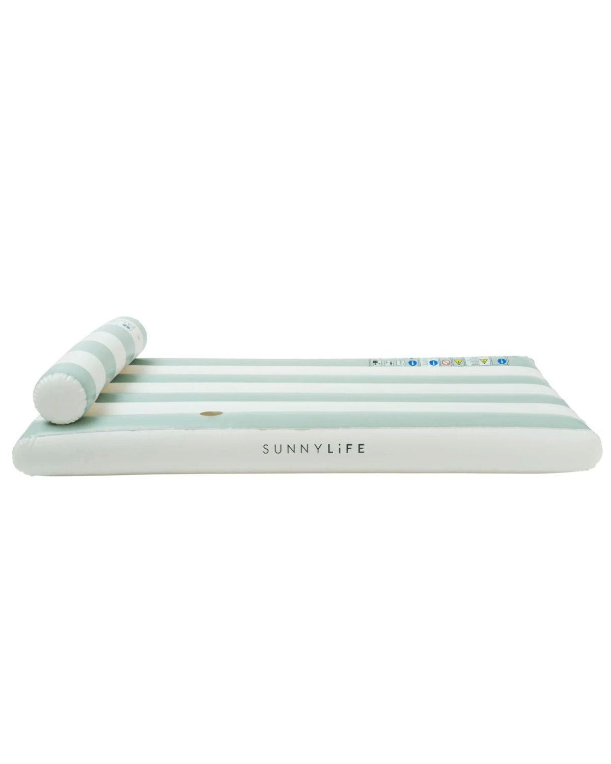 Luxe Lilo - Green Stripe