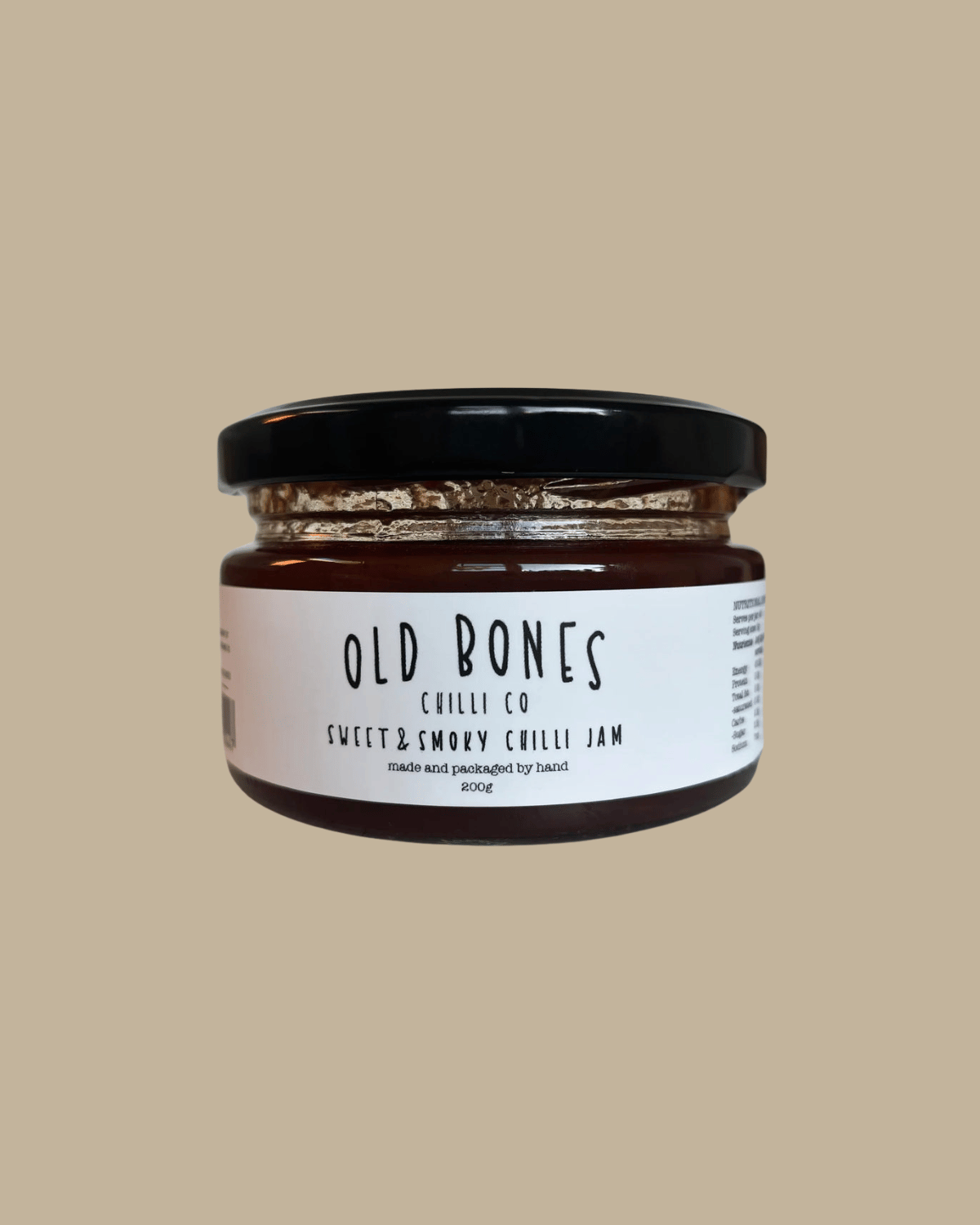 Sweet & Smoky Chilli Jam by Old Bones Chilli Co