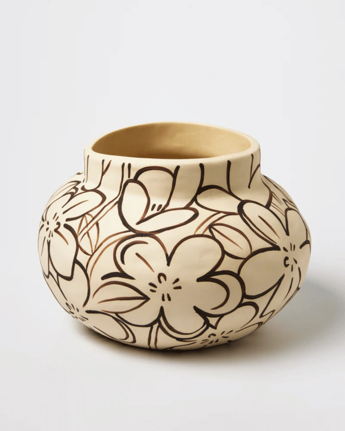 Tender Frangipani Bowl Vase by Jones & Co