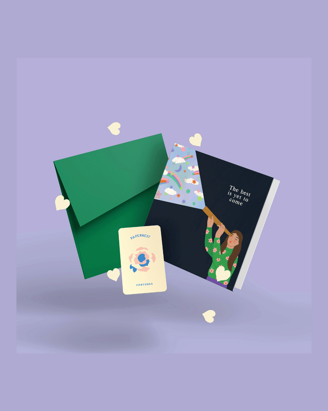 The Best Is Yet To Come Card by Constanza Goeppinger