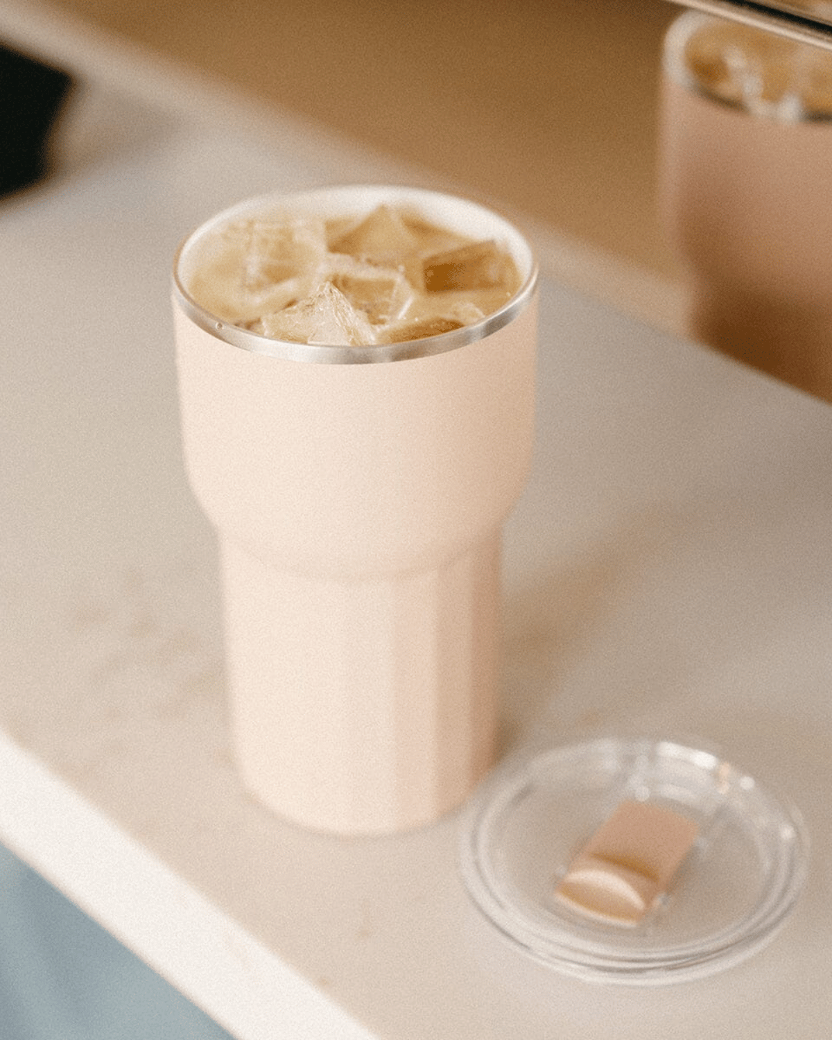 Business & Pleasure Co - The Hemingway Drinkware - Highball - Dusty Pink - 12 Oz / 475 ML