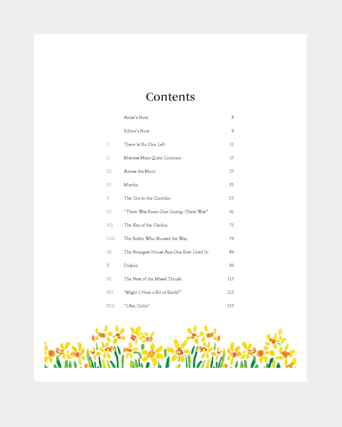 The Secret Garden by Frances Hodgson Burnett