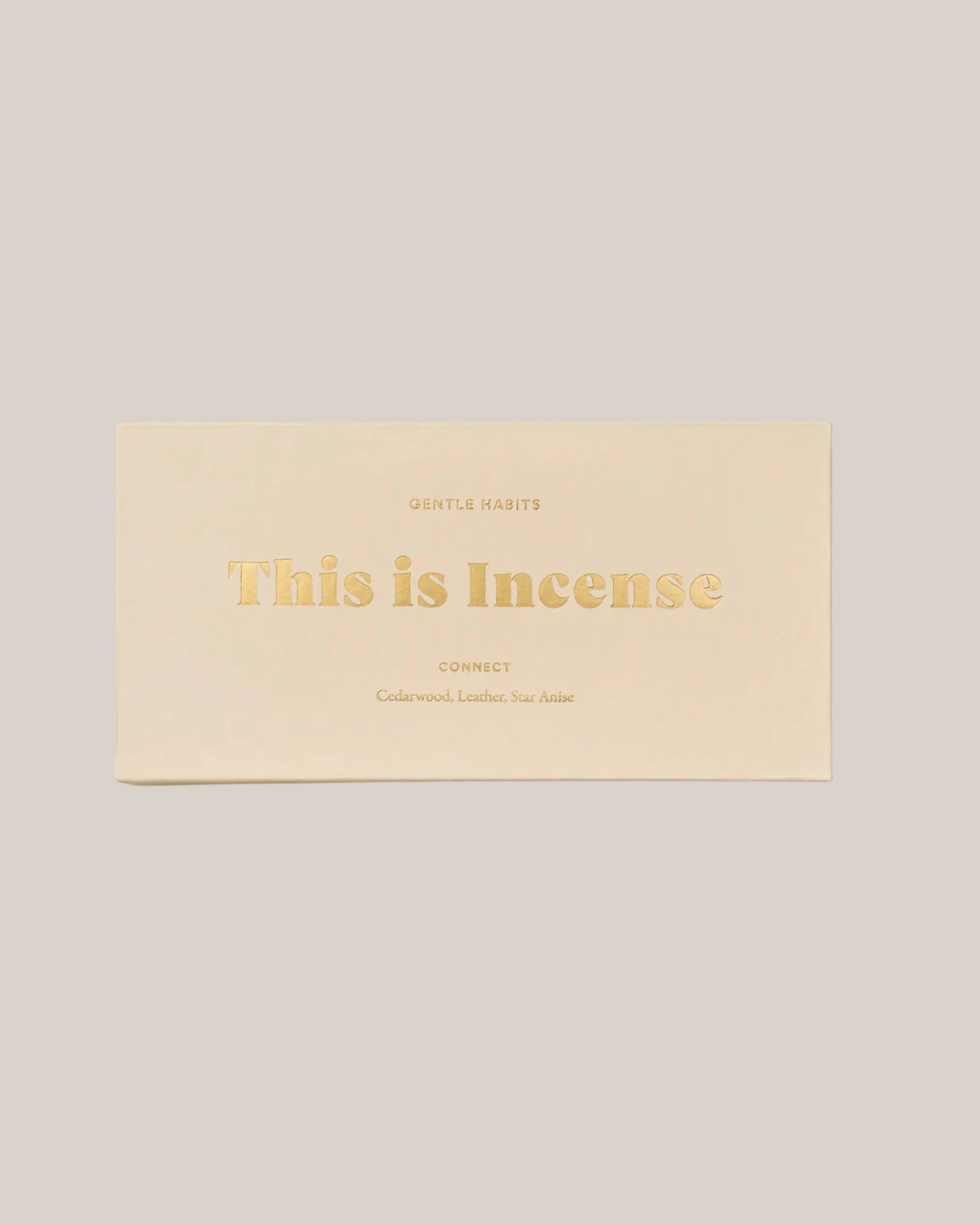 This is Incense by Gentle Habits - Connect