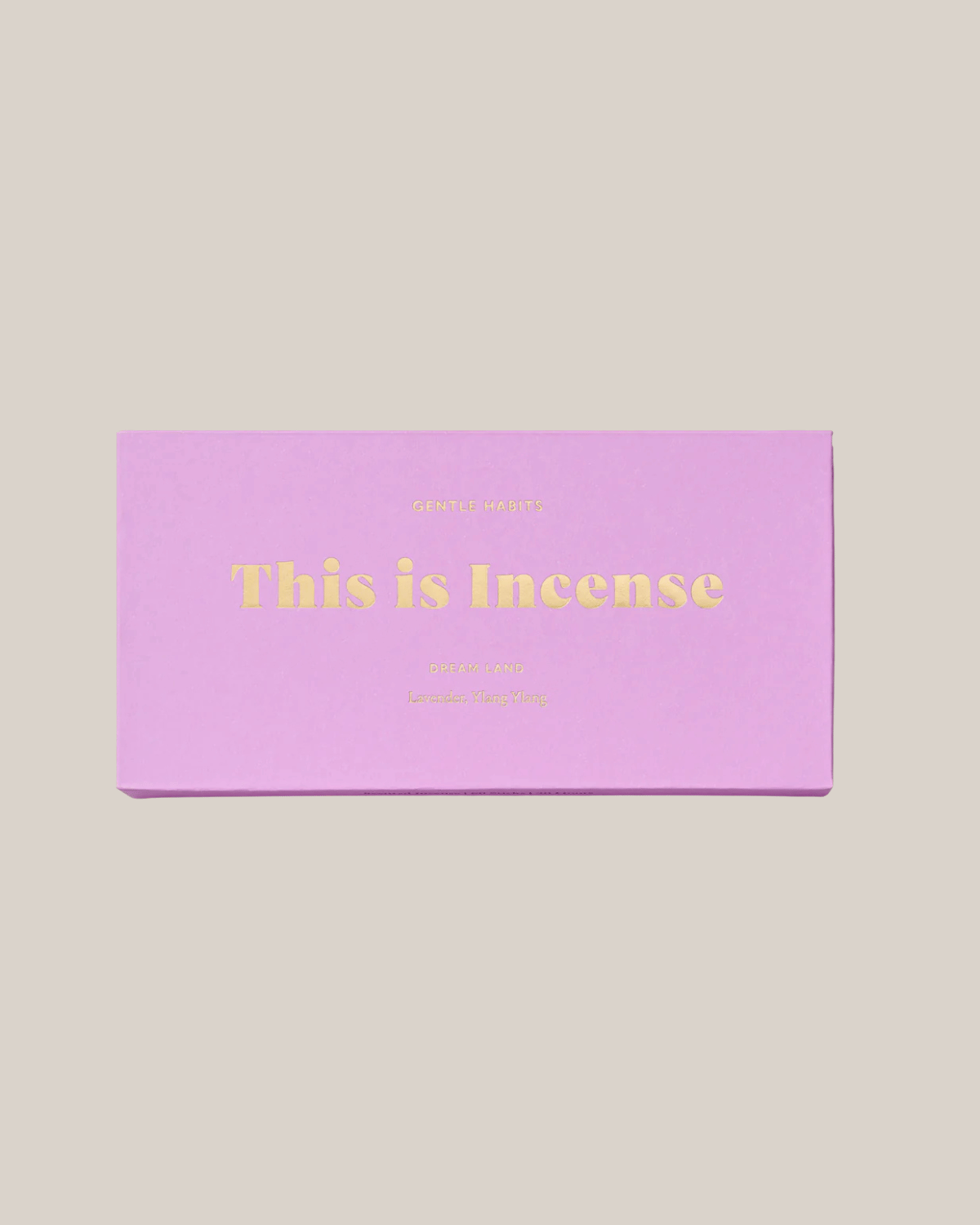 This is Incense by Gentle Habits -& Dreamland