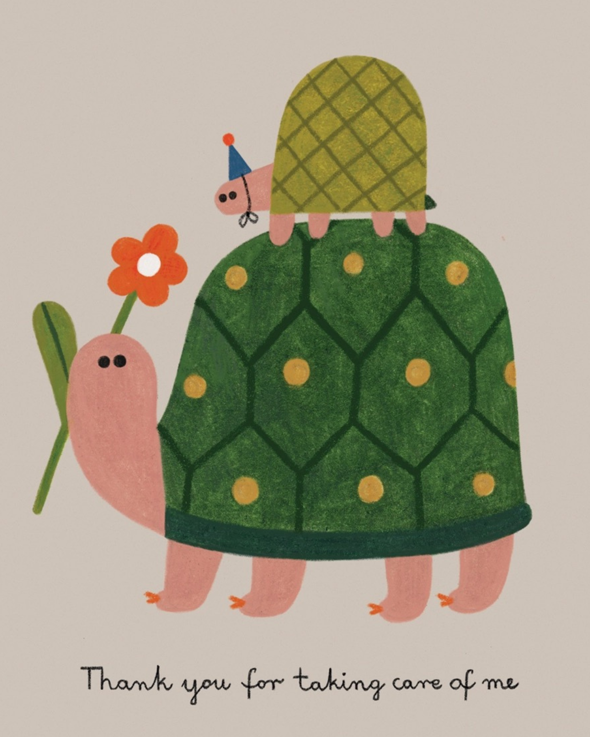 Turtles Card by Daria Solak Illustrations