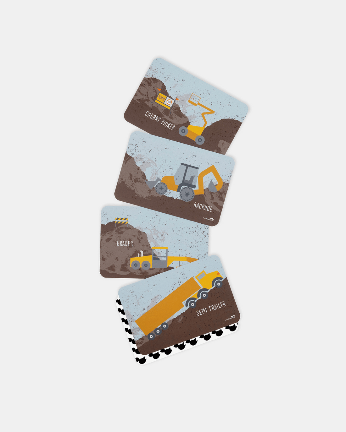 Construction Zone Snap and Memory Game by Two Little Ducklings