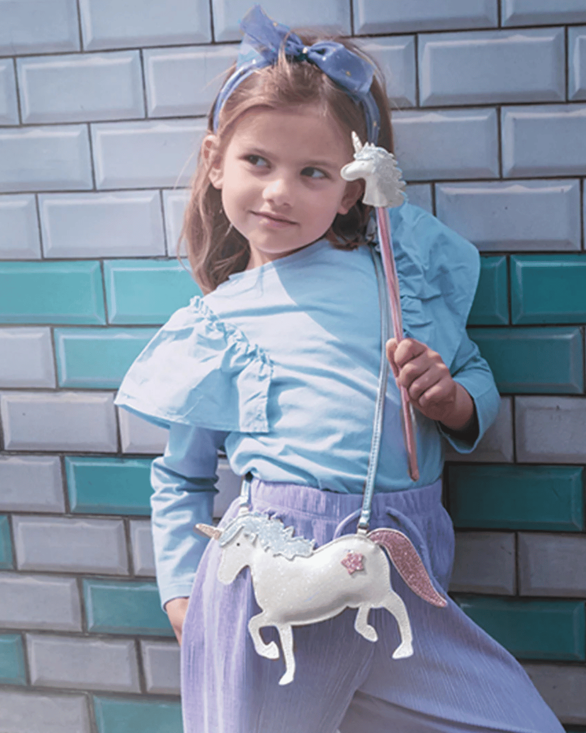 Unicorn Glitter Bag by Rockahula Kids