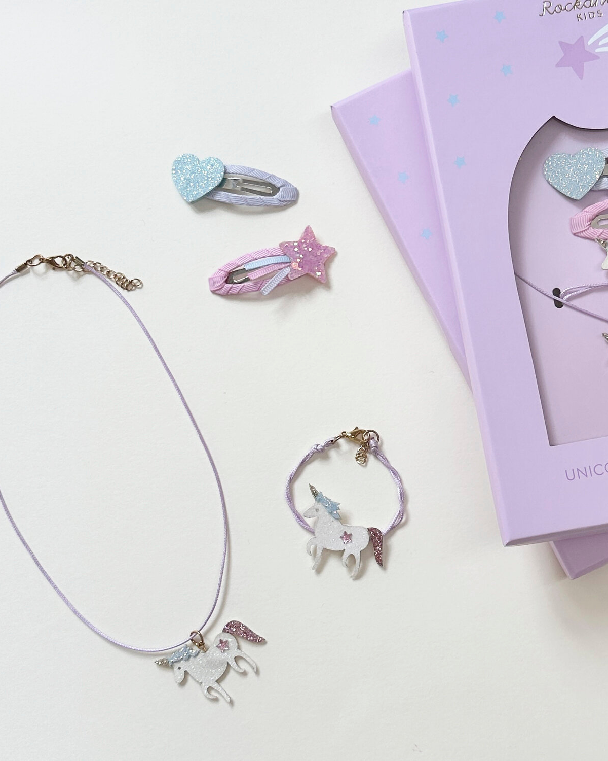 Unicorn Hair & Jewellery Set by Rockahula Kids