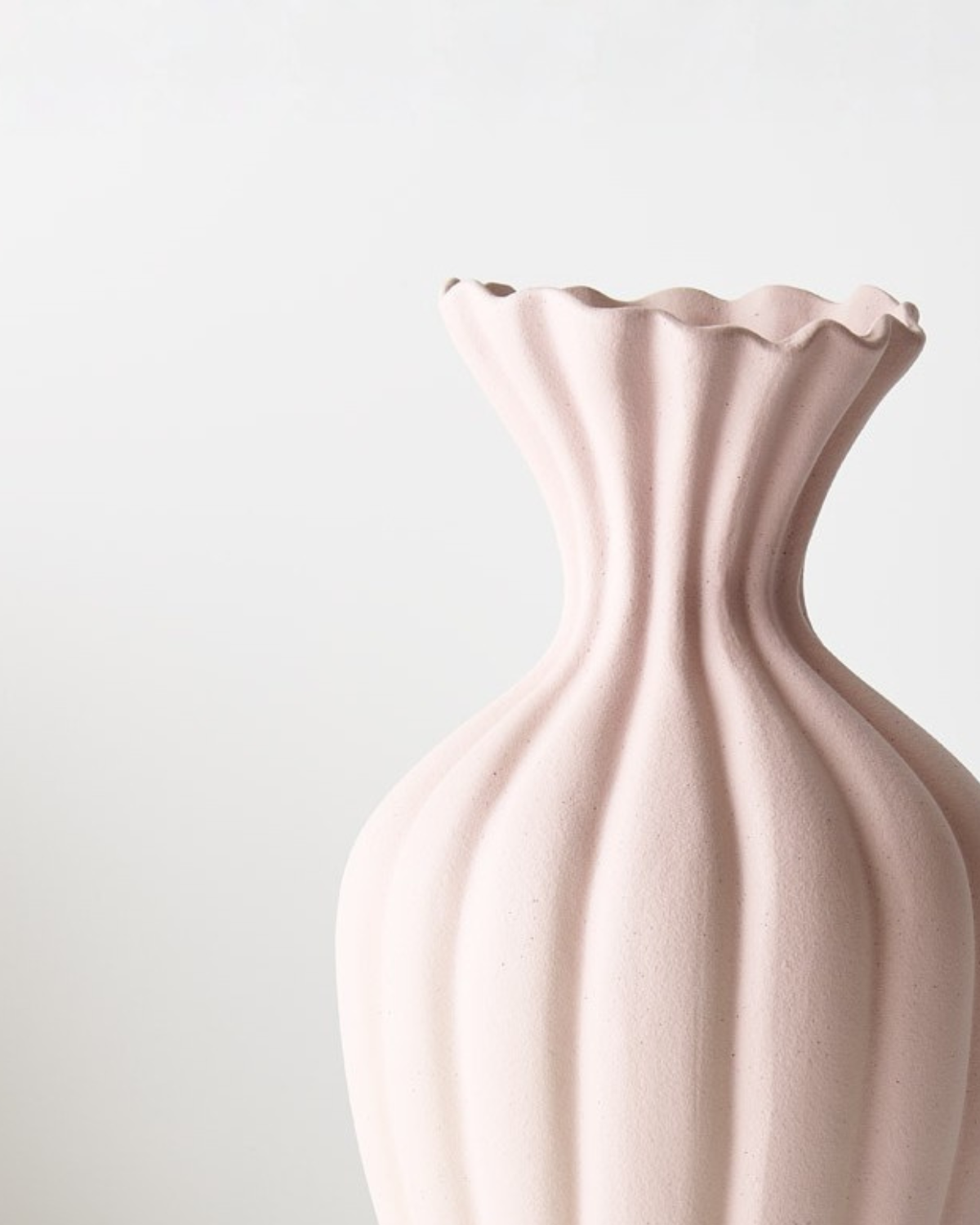 Vase Basma - Light Pink by Floral Interiors