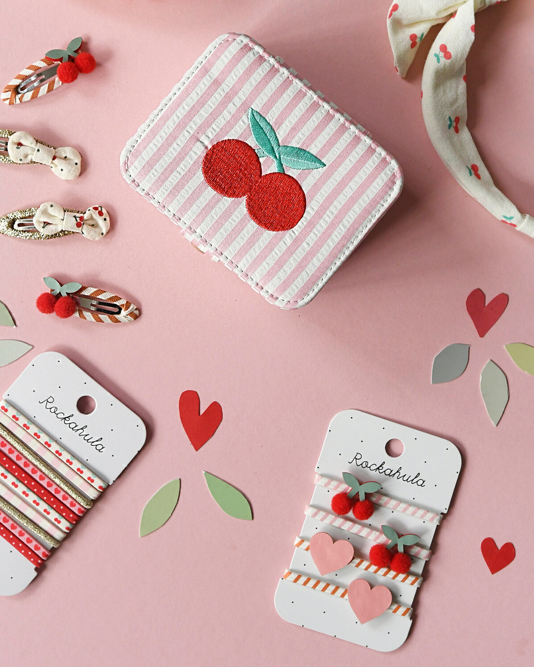 Very Cherry Elastic Pony Pack by Rockahula Kids