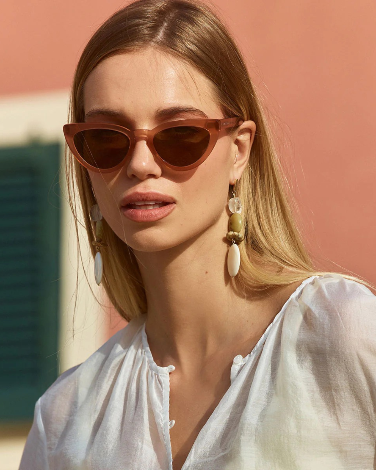 Status Anxiety Villain Sunglasses - Rose