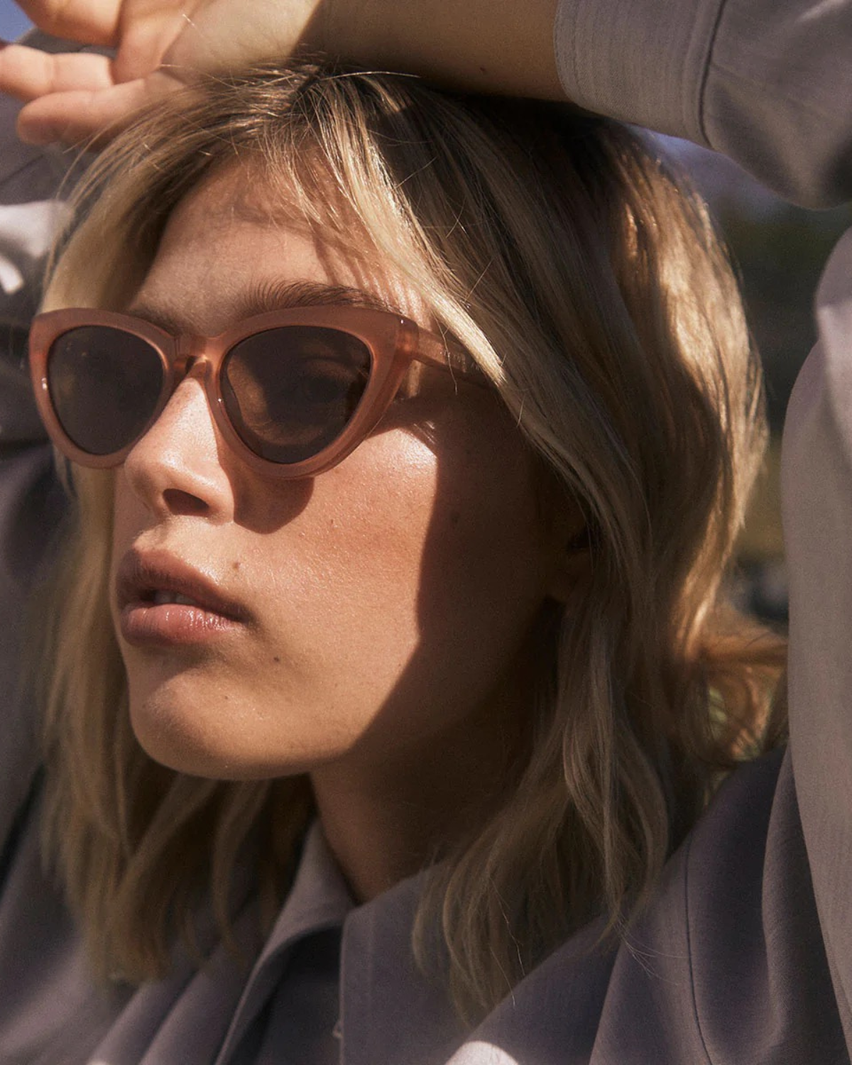 Villain Sunglasses - Rose