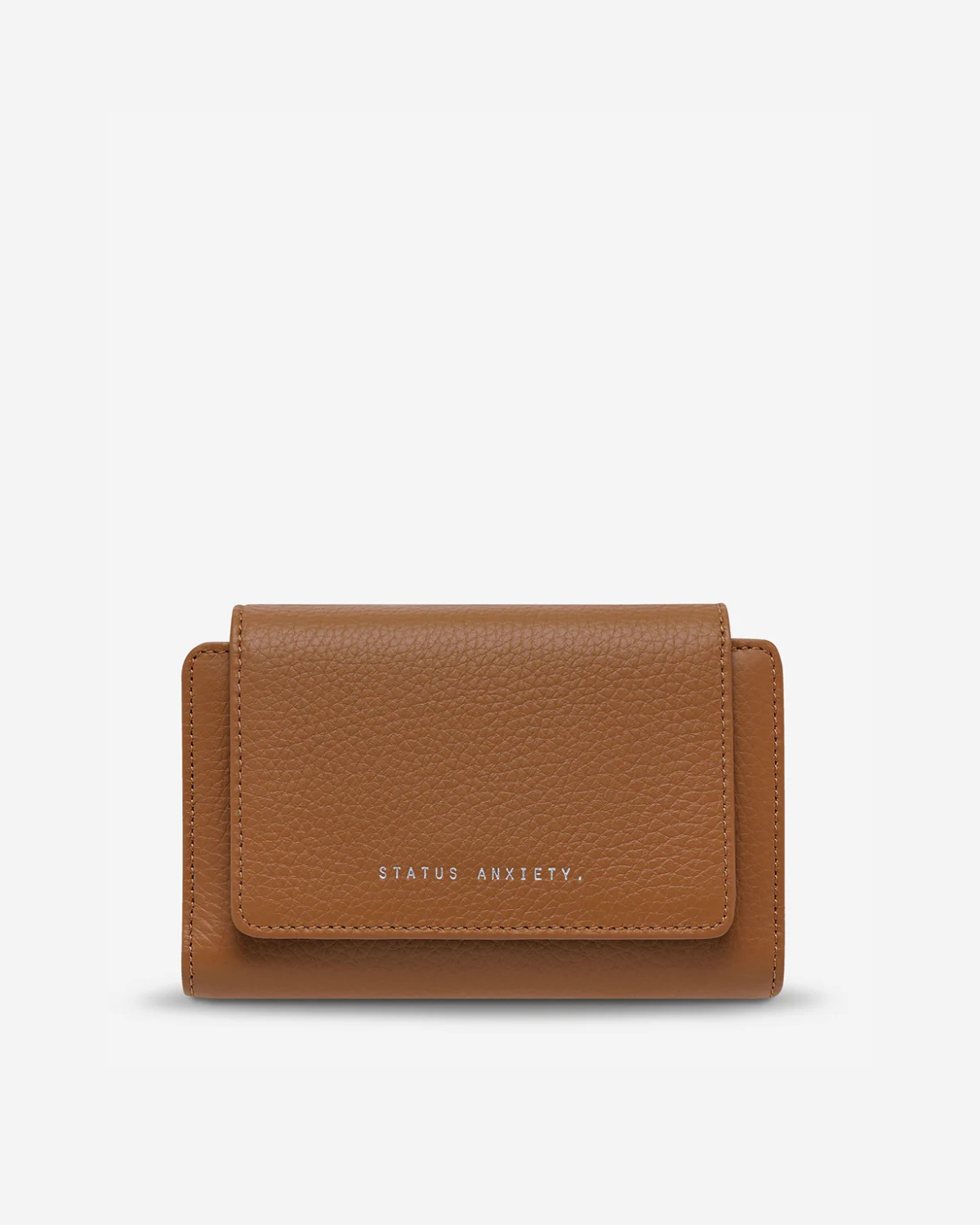 Status Anxiety Visions Leather Wallet - Camel