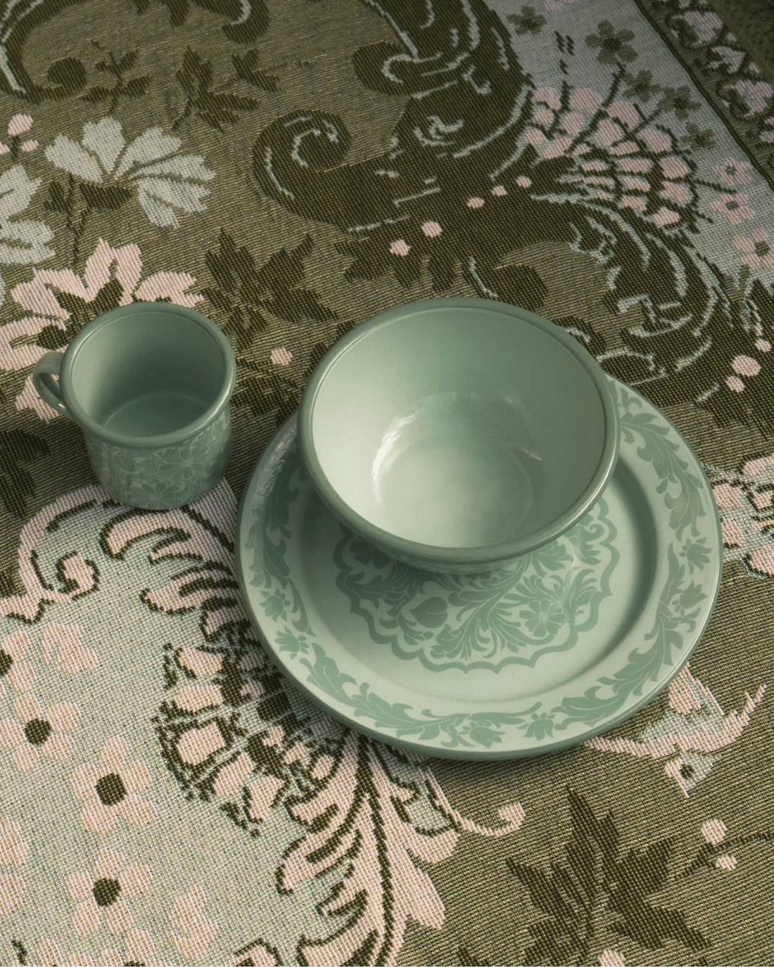 Camp Enamel Set - Mint