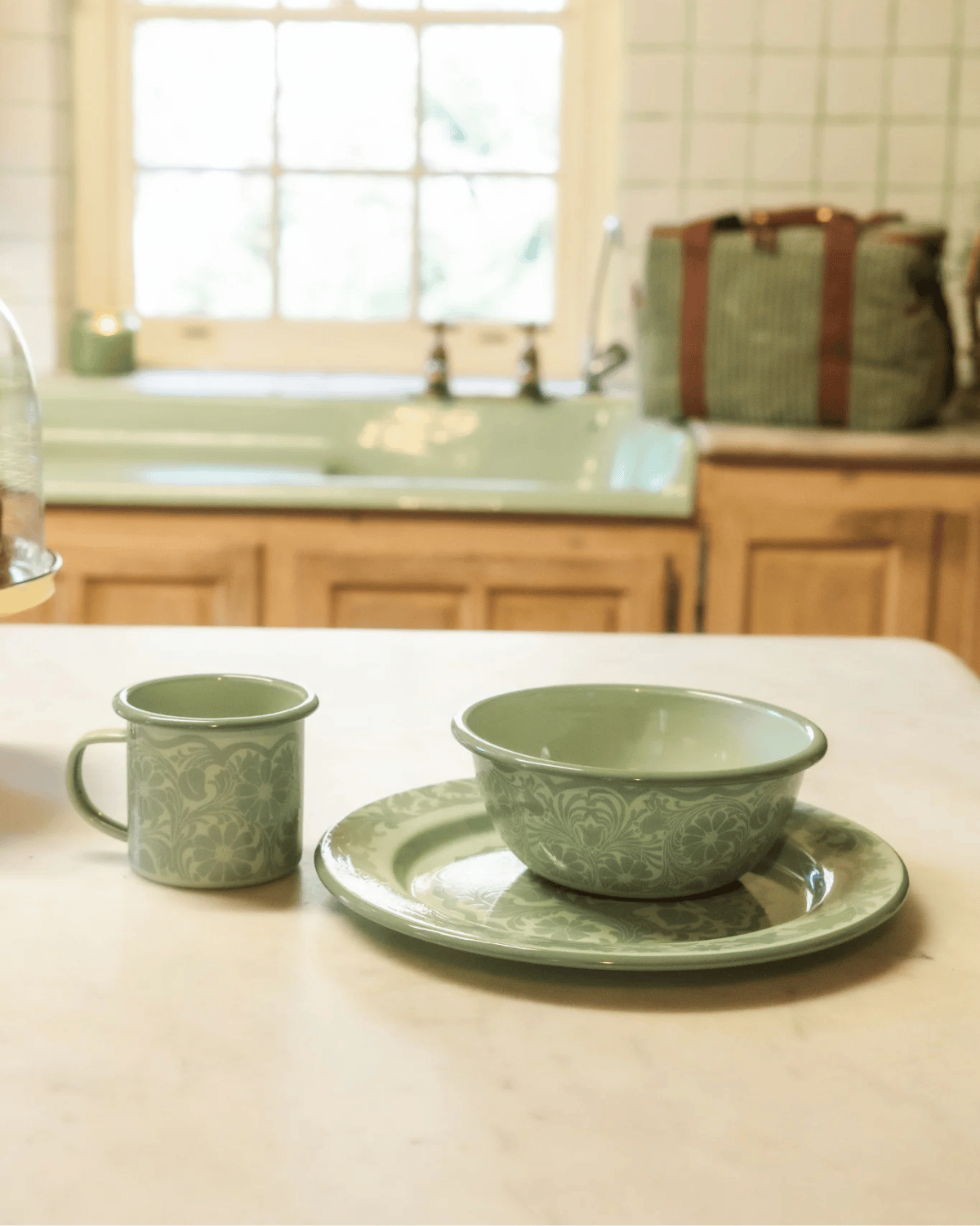 Camp Enamel Set - Mint