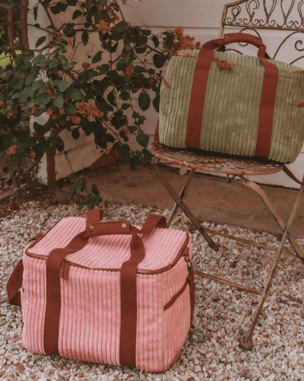 Wandering Folk Cord Insulated Cooler Bag - Orchid (Large) 🌸