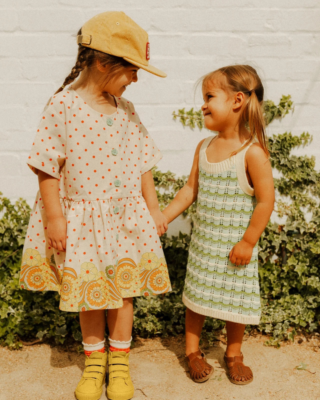 Banabae - Wave Pointelle Knit Dress- Mint