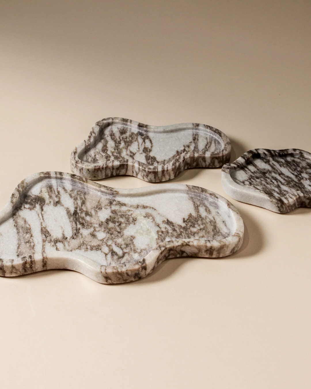 Whisper Marble Tray by Indigo Love Collectors