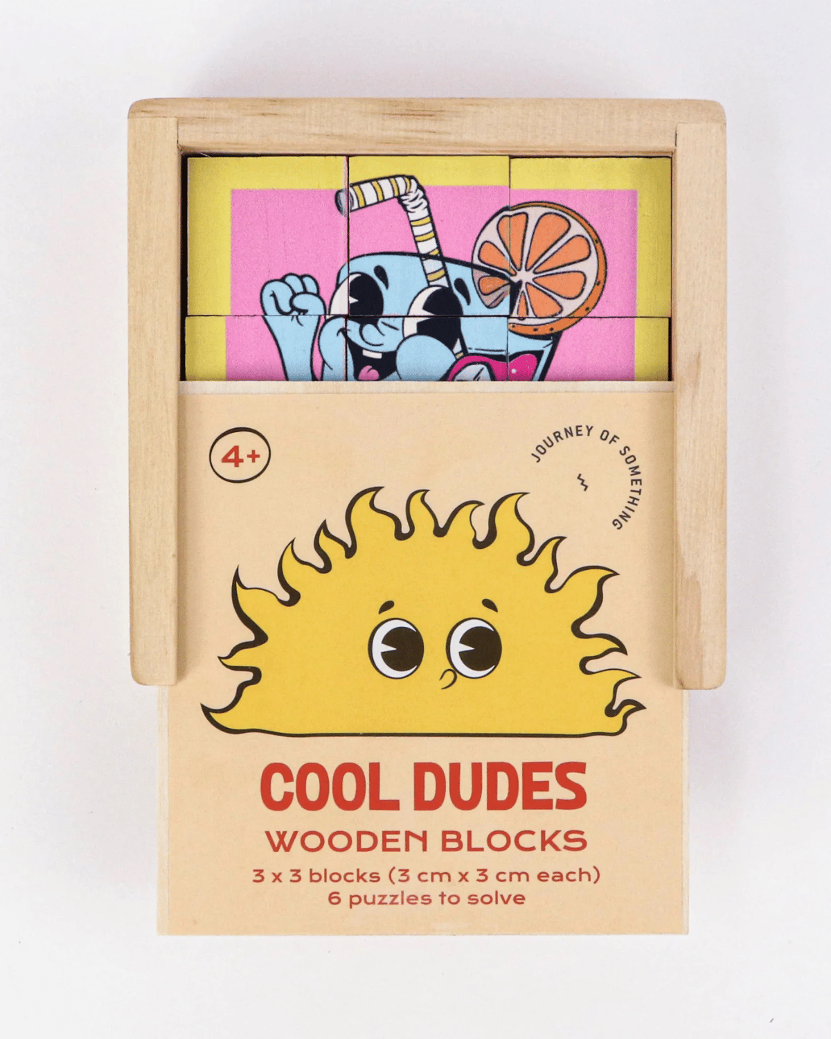 Wooden Block Puzzle - Cool Dudes