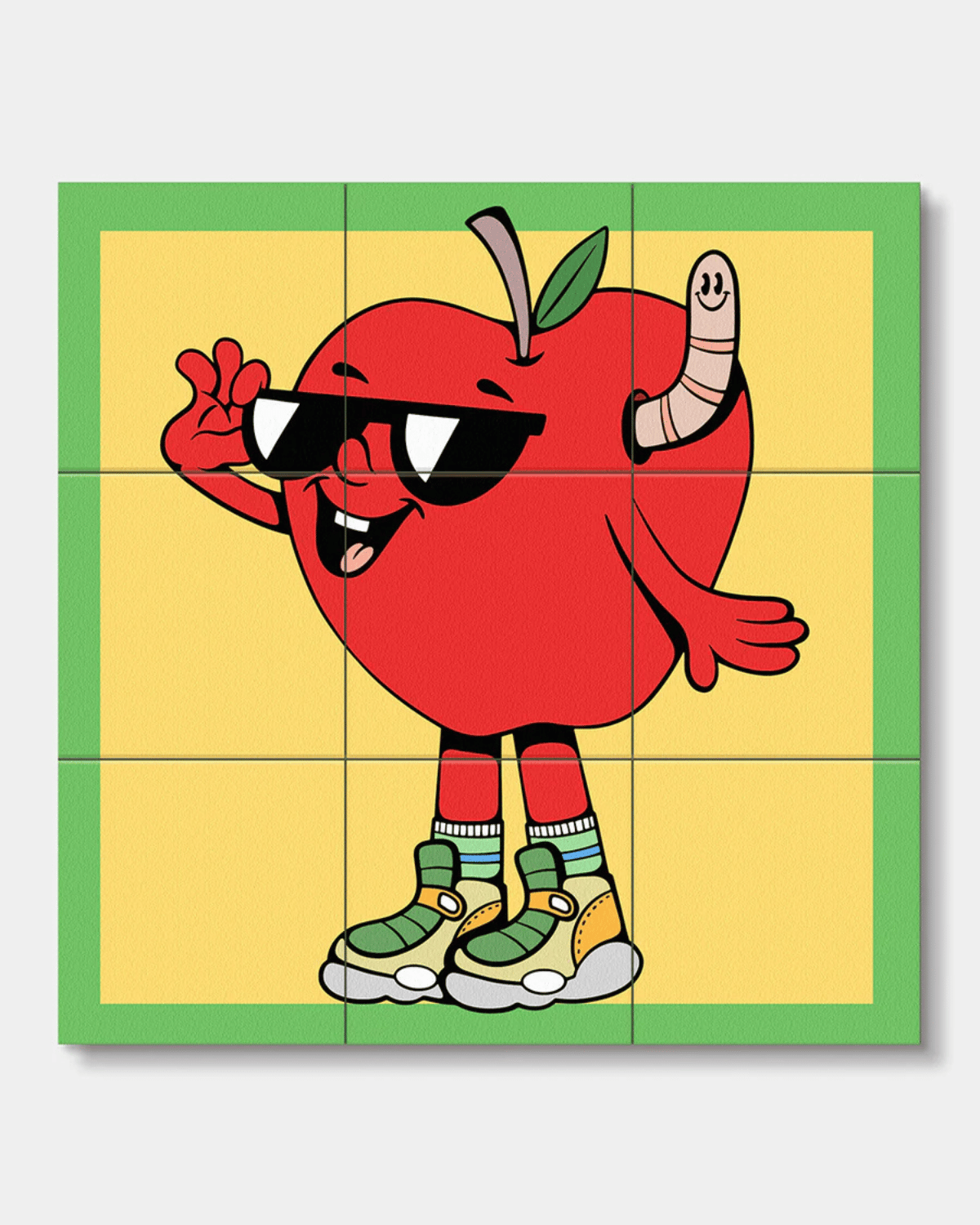 Wooden Block Puzzle - Cool Dudes by Journey of Something