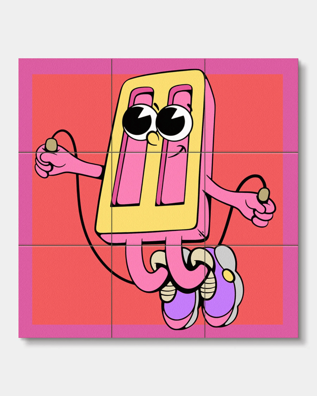 Wooden Block Puzzle - Cool Dudes by Journey of Something