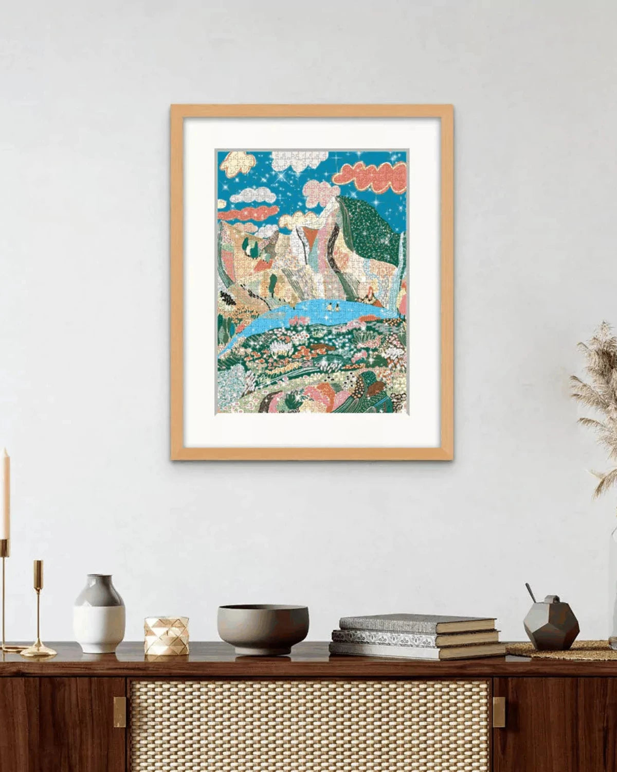 1000 Piece Glitter Puzzle - Laguna by Journey of Something