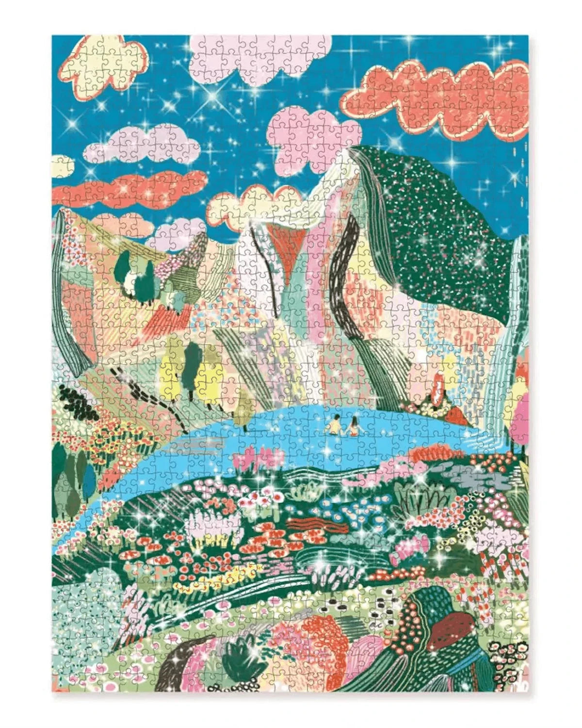 1000 Piece Glitter Puzzle - Laguna by Journey of Something