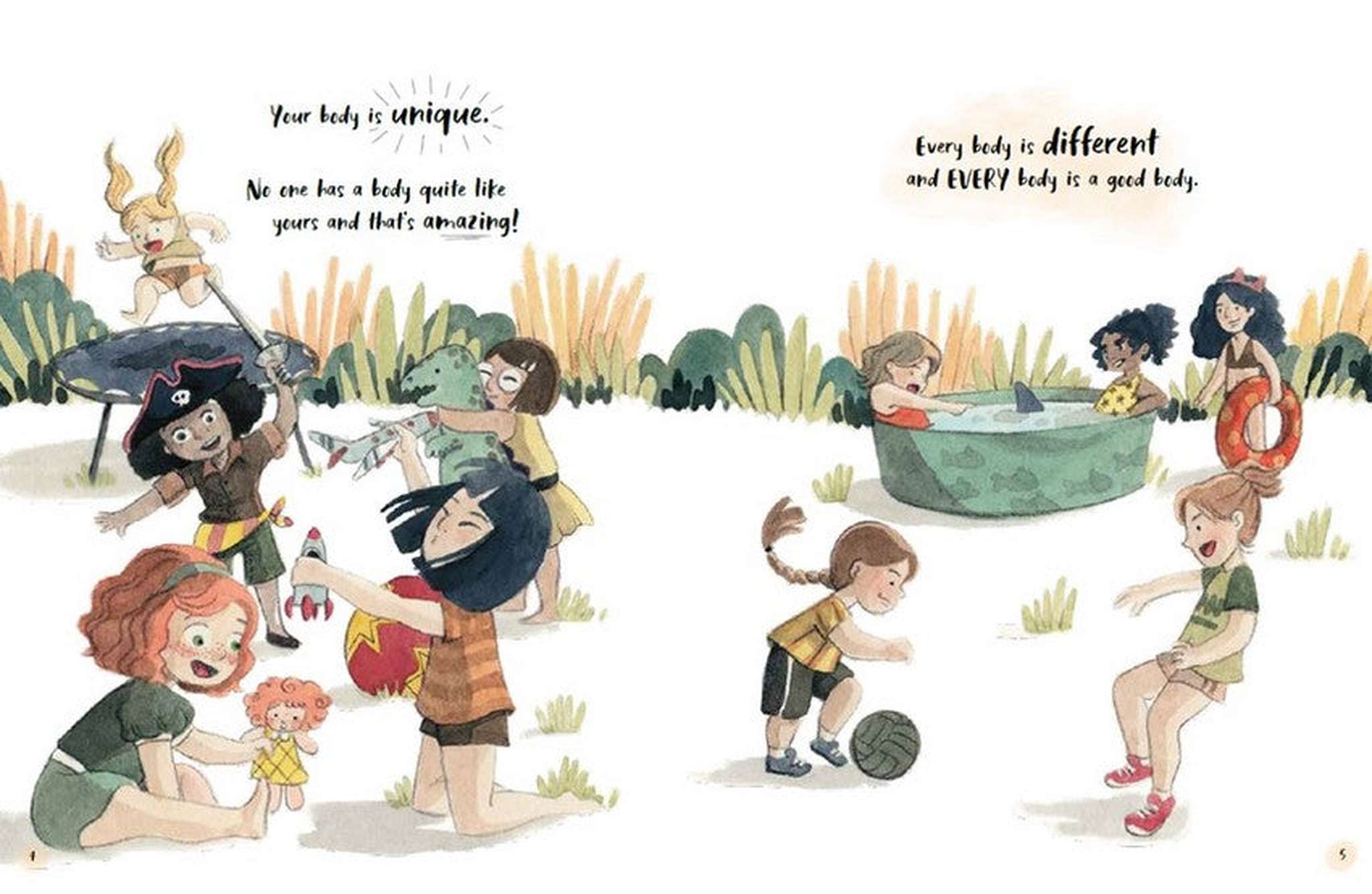 Love Your Body - Polly & Co. - Jessica Sanders, Carol Rossetti (Illustrator) (Hardcover)