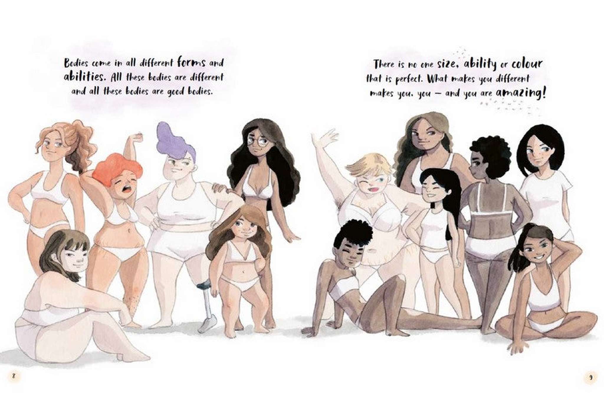 Love Your Body - Polly & Co. - Jessica Sanders, Carol Rossetti (Illustrator) (Hardcover)