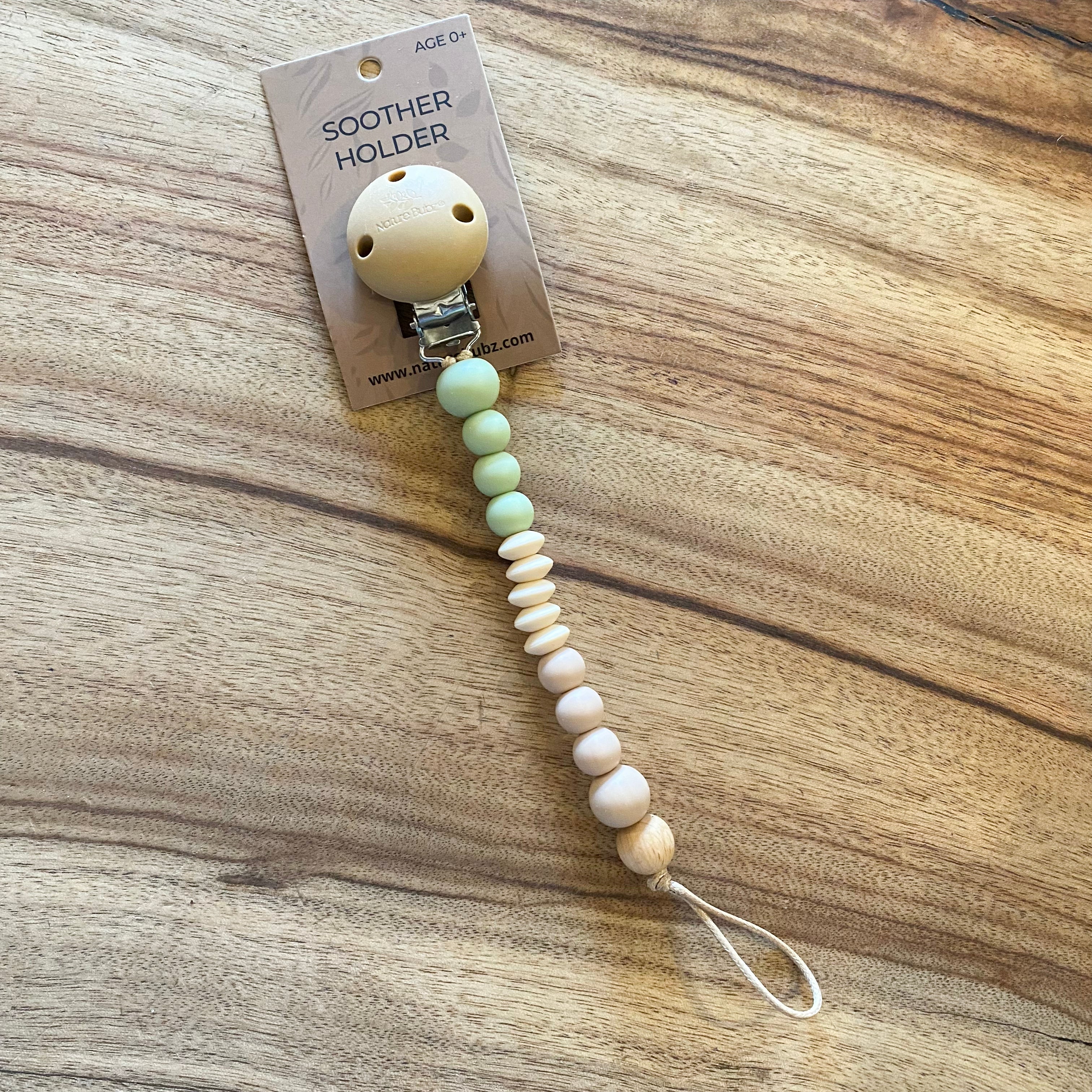 NOVA Beaded Dummy Clip by Nature Bubz