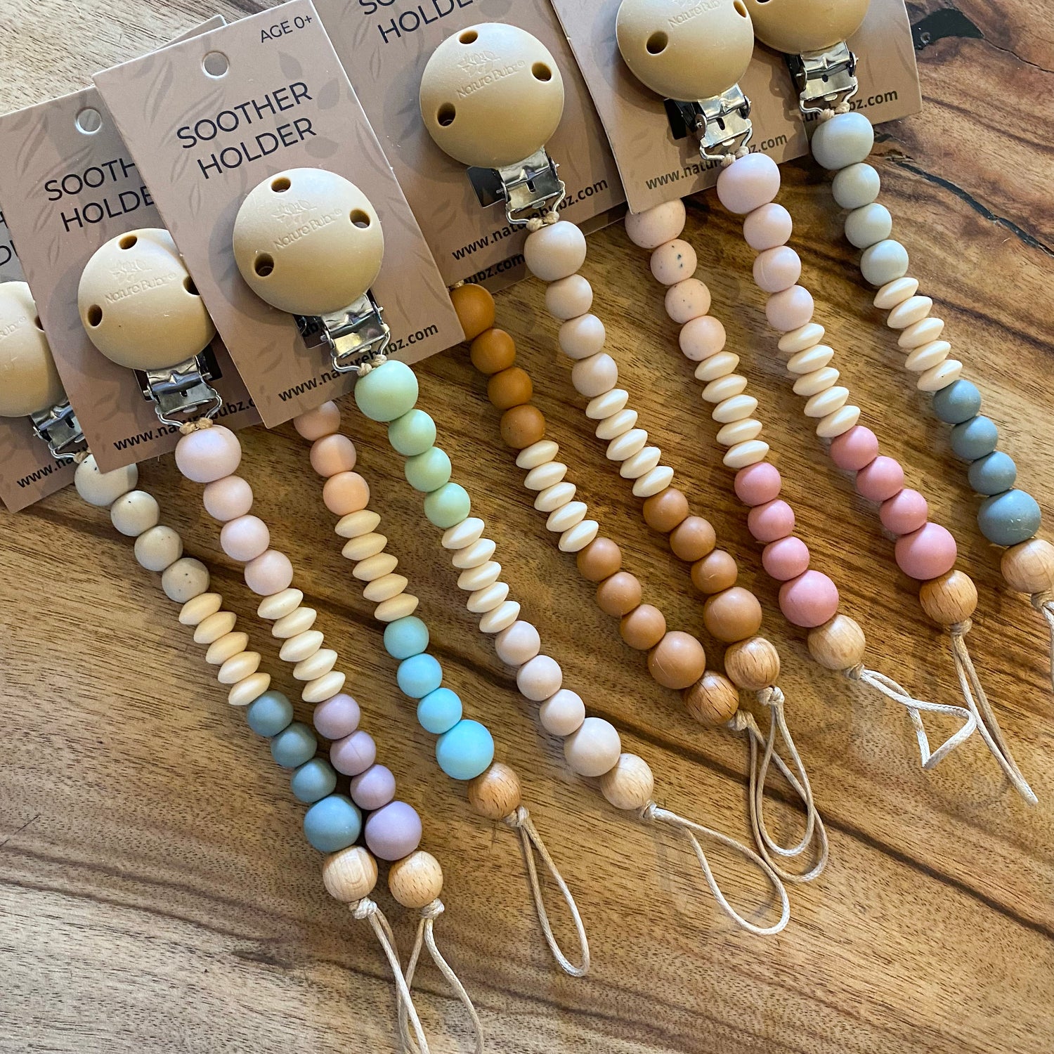 NOVA Beaded Dummy Clip by Nature Bubz