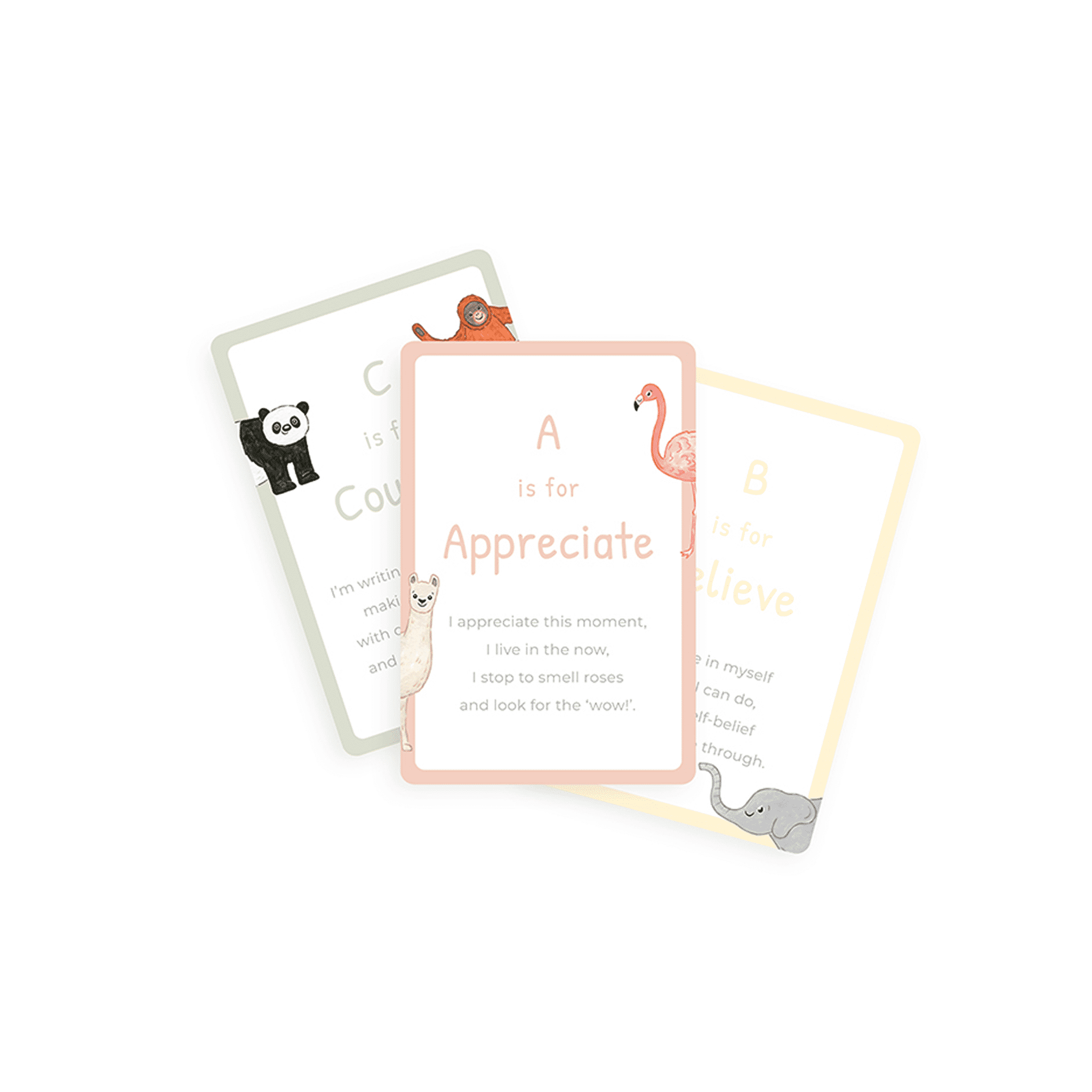 Mindful & Co Kids〡A-Z Mindful Affirmation Cards
