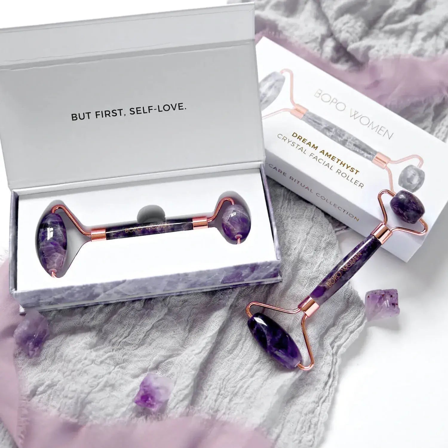 Dream Amethyst Facial Roller by Bopo Women