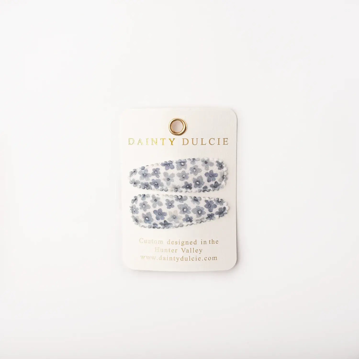 Fabric Hair Clips by Dainty Dulcie - Ambrose